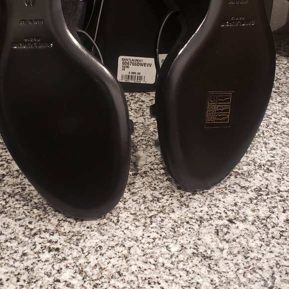 Saint Laurent YSL Cassandra Wedge Heel Shoe - Picture 7 of 10